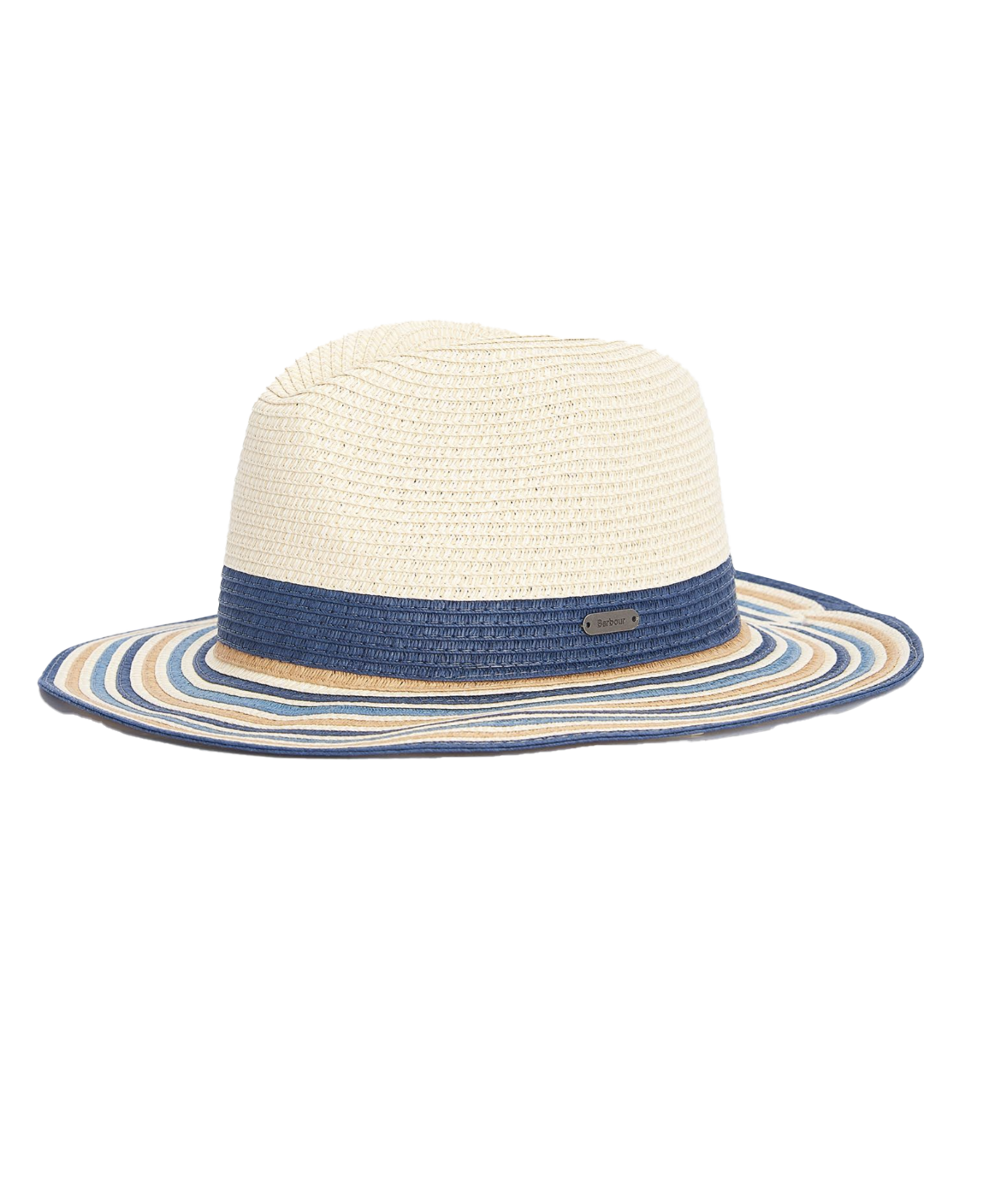 Ws Amelda Fedora Summer Hat Nat.Navy