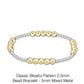 Classic Blissful Pattern 2.5mm Bead Bracelet - Beau Outfitters