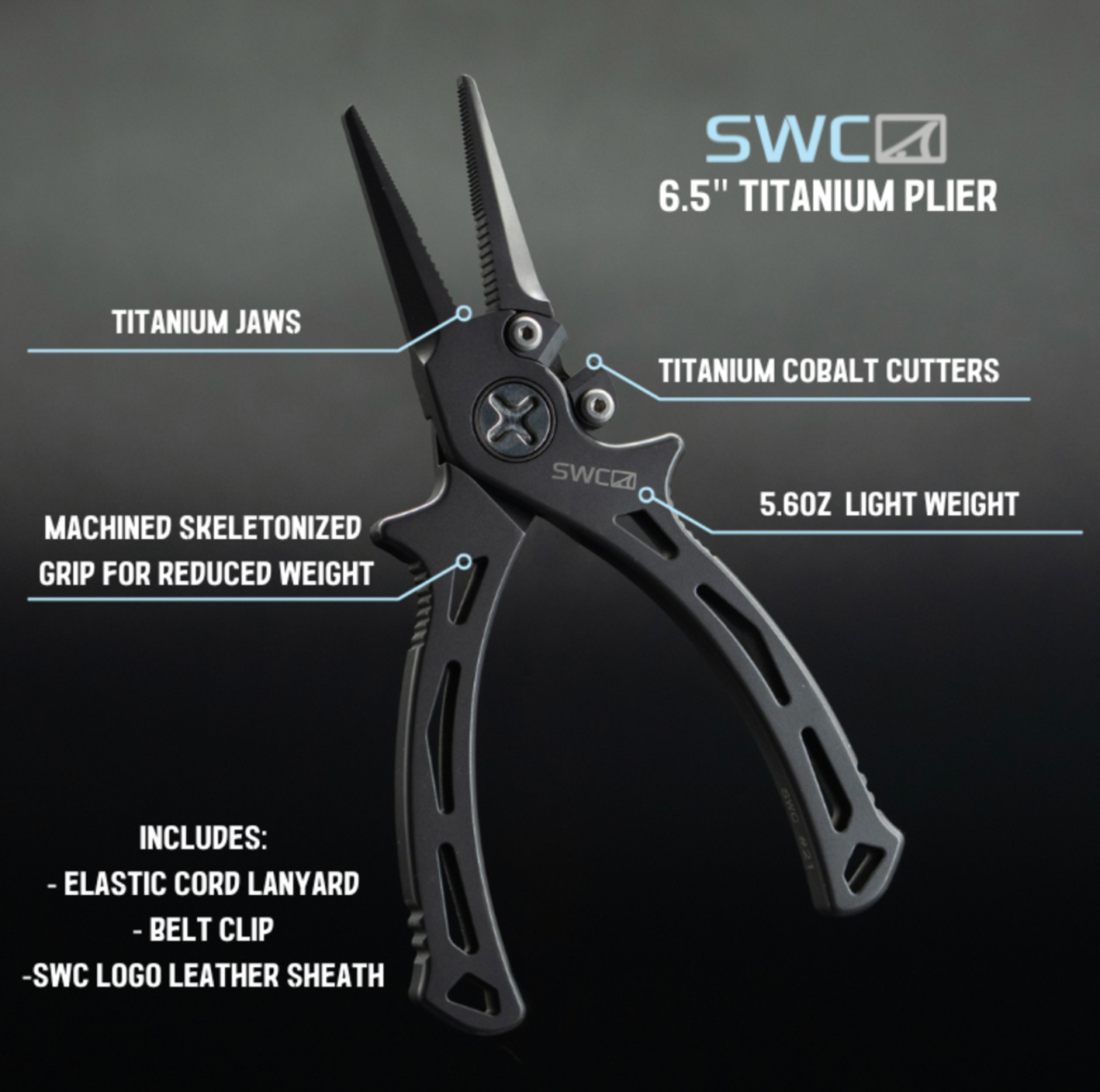 SWC 6.5" Titanium Pliers - Beau Outfitters