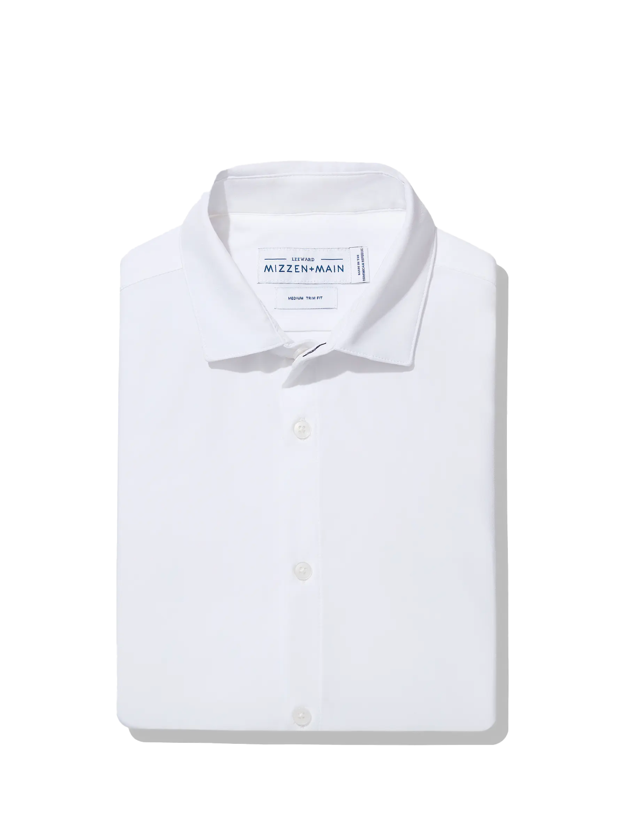 Leeward Classic Fit Tux Dress Shirt White