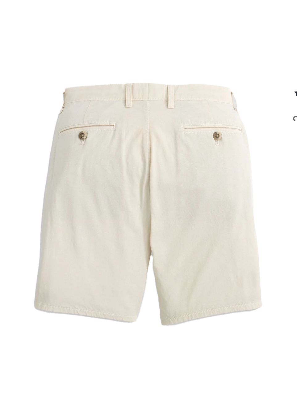 8" Nassau Cotton Blend Shorts Stone