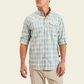 Matagorda LS Shirt Landon Plaid Summer Sky - Beau Outfitters