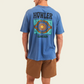 Cotton Pocket SS T-Shirt Sun Drinker Blue - Beau Outfitters