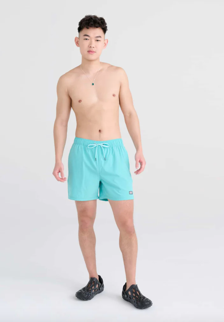 5" Oh Buoy 2IN1 Swim Short Turquoise