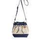 Ws Heritage Strap Bucket Bag Naut. Navy - Beau Outfitters