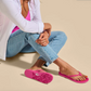 Ws 'Aka Sandal Pink Plumeria - Beau Outfitters