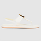 Ws La'i T-Bar Sandal White - Beau Outfitters