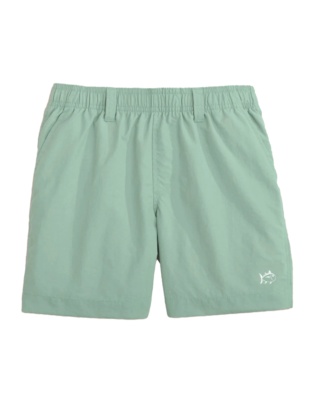 Youth Shoreline Shorts Green Surf - Beau Outfitters