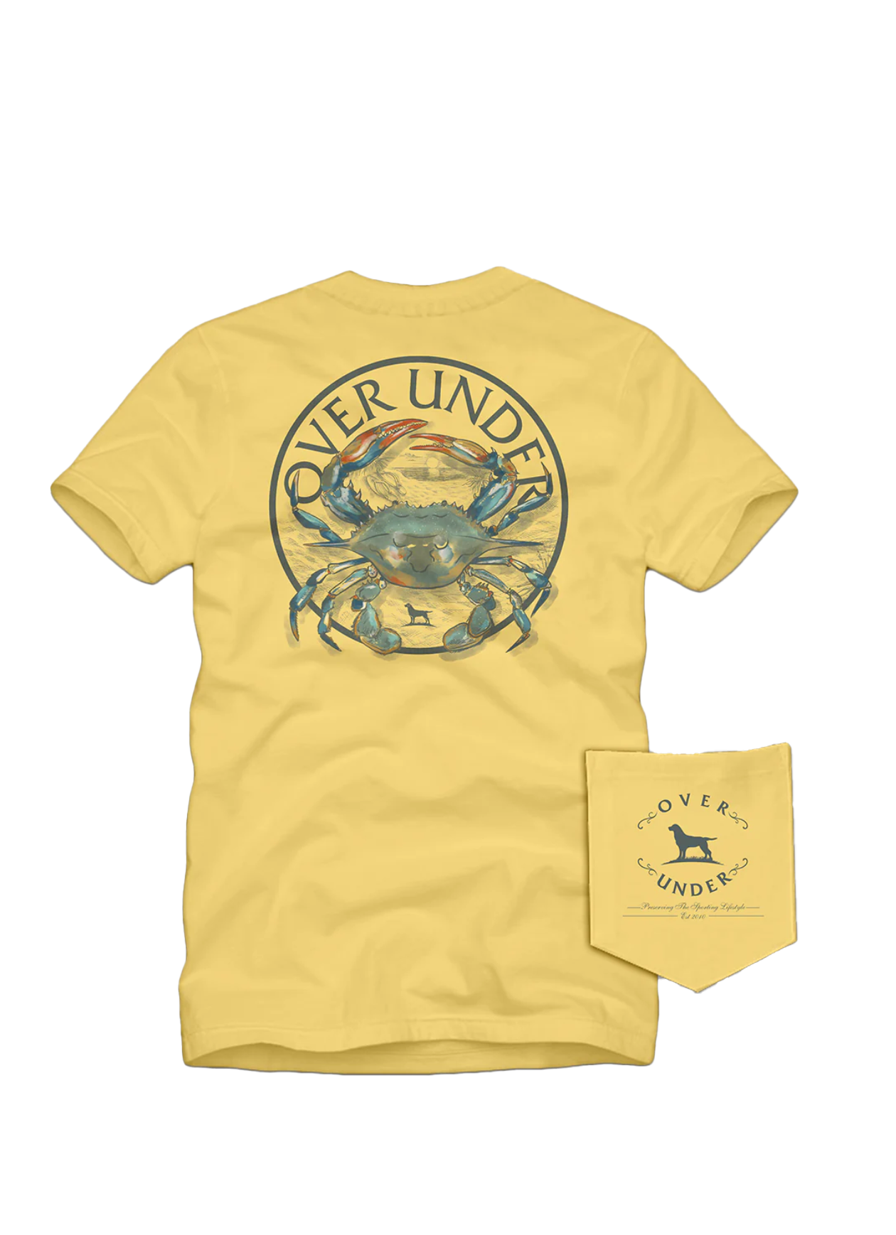 Youth Blue Crab SS T-Shirt Sunshine