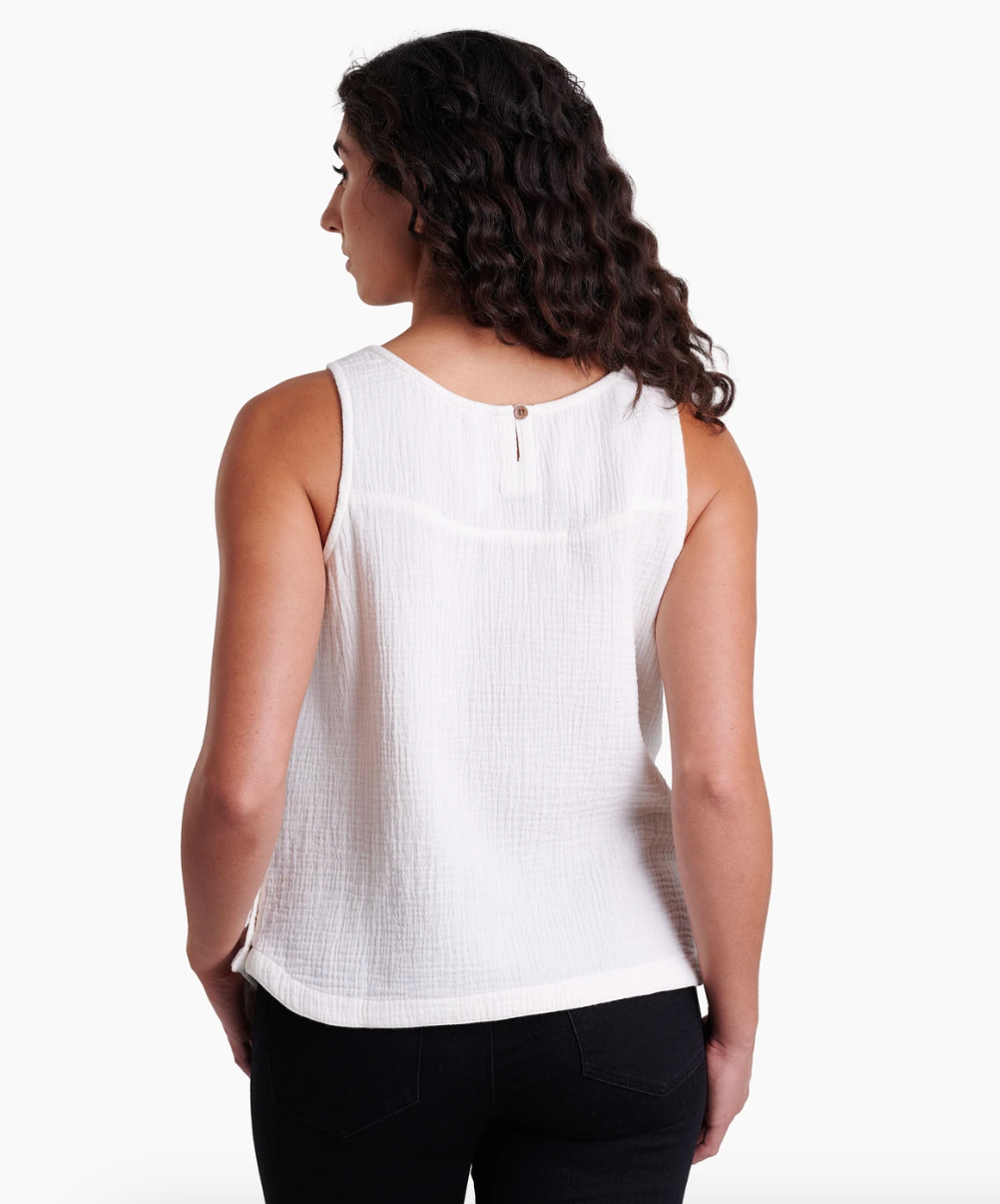 Ws Klover Tank White - Beau Outfitters