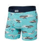 Ultra Boxer Brief Sharkski Turq - Beau Outfitters