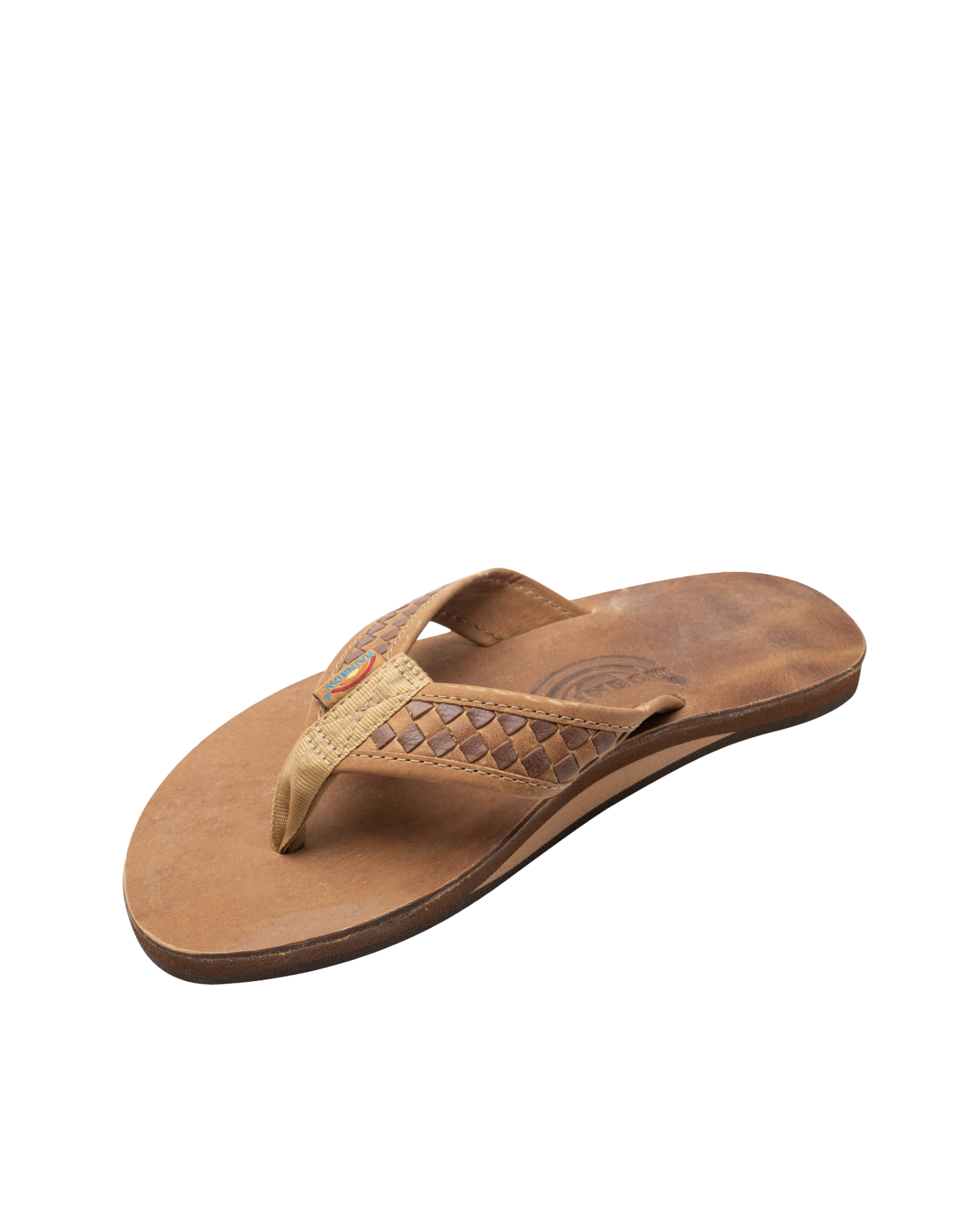 Bentley Lux Leather Sgl Layer Sandal Buckskin