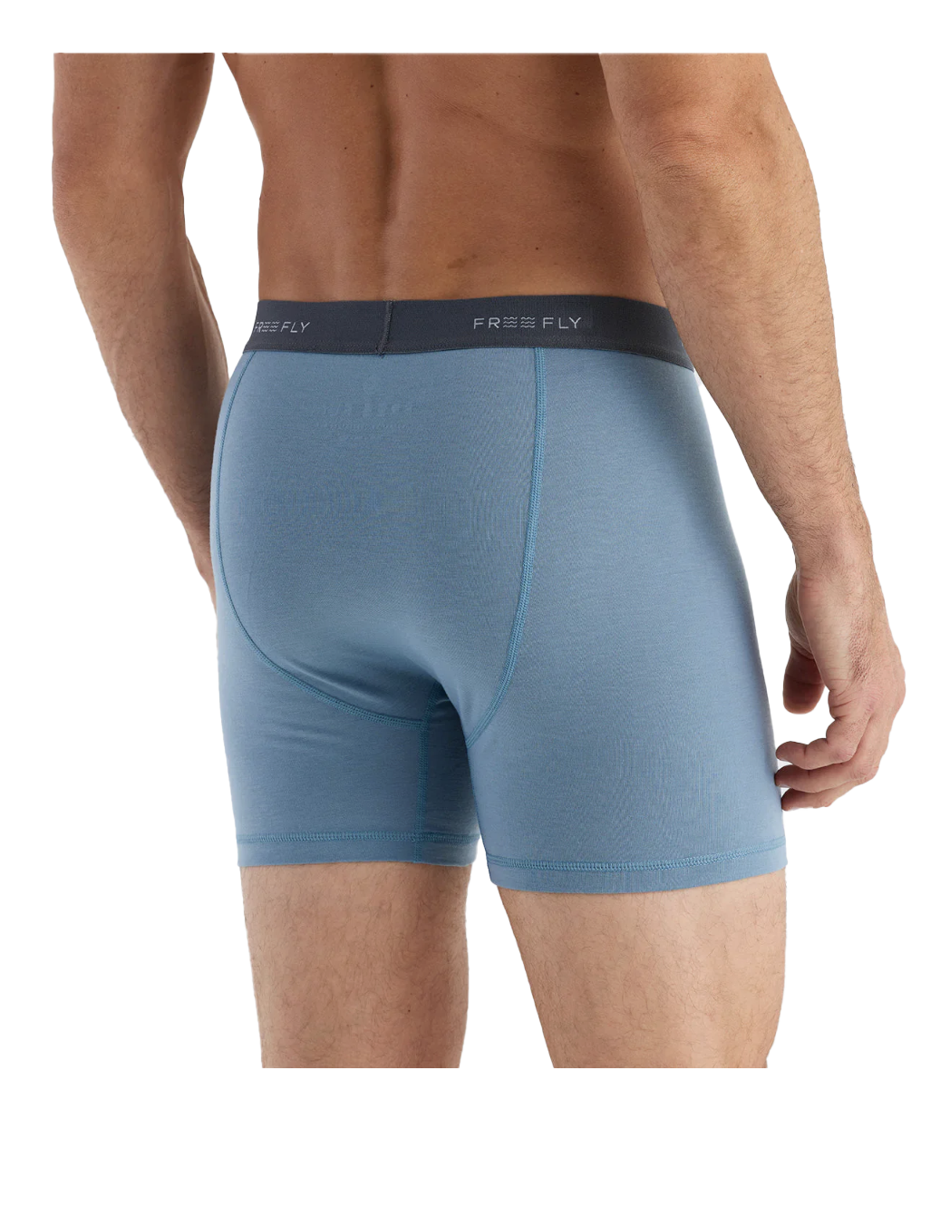 Elevate Boxer Brief Blue Fog