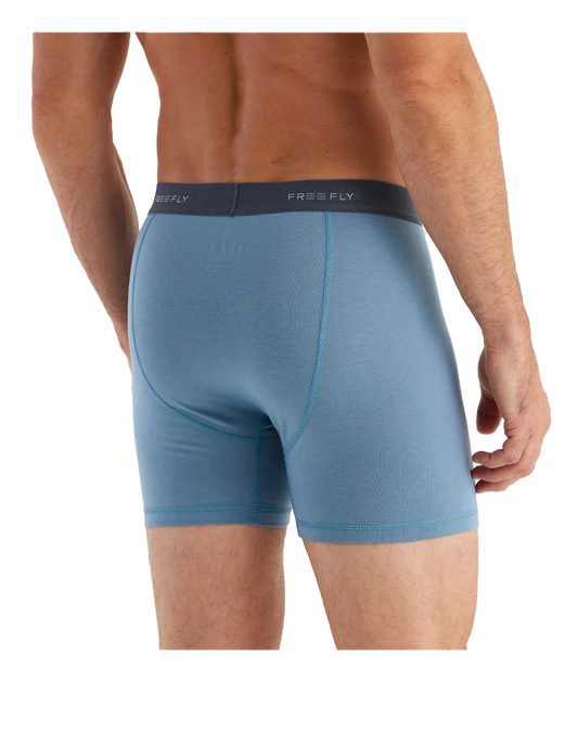 Elevate Boxer Brief Blue Fog