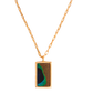 Quilt Rectangle Pendant Necklace - Beau Outfitters