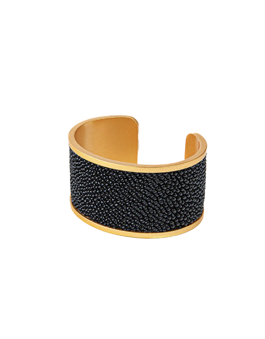 Molly Stingray Wide Cuff Bracelet