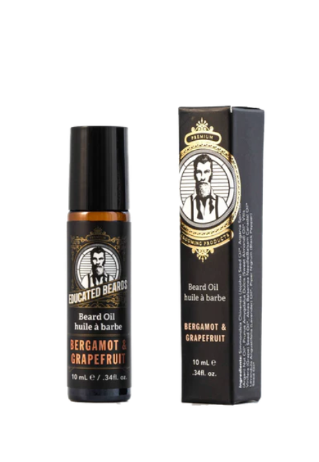 Beard Oil 10mL Bergamot & Grapefruit - Beau Outfitters