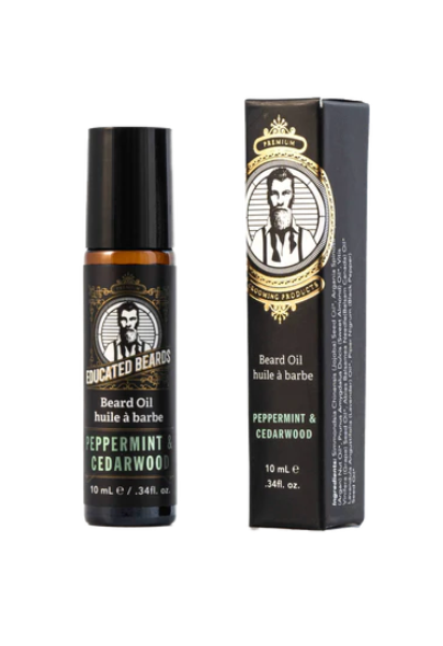 Beard Oil 10mL Peppermint & Cedarwood - Beau Outfitters