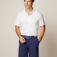 Linxter Cotton Blend Polo White - Beau Outfitters