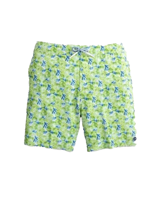 7" Lima Half Elastic Swim Short Blimey Limey