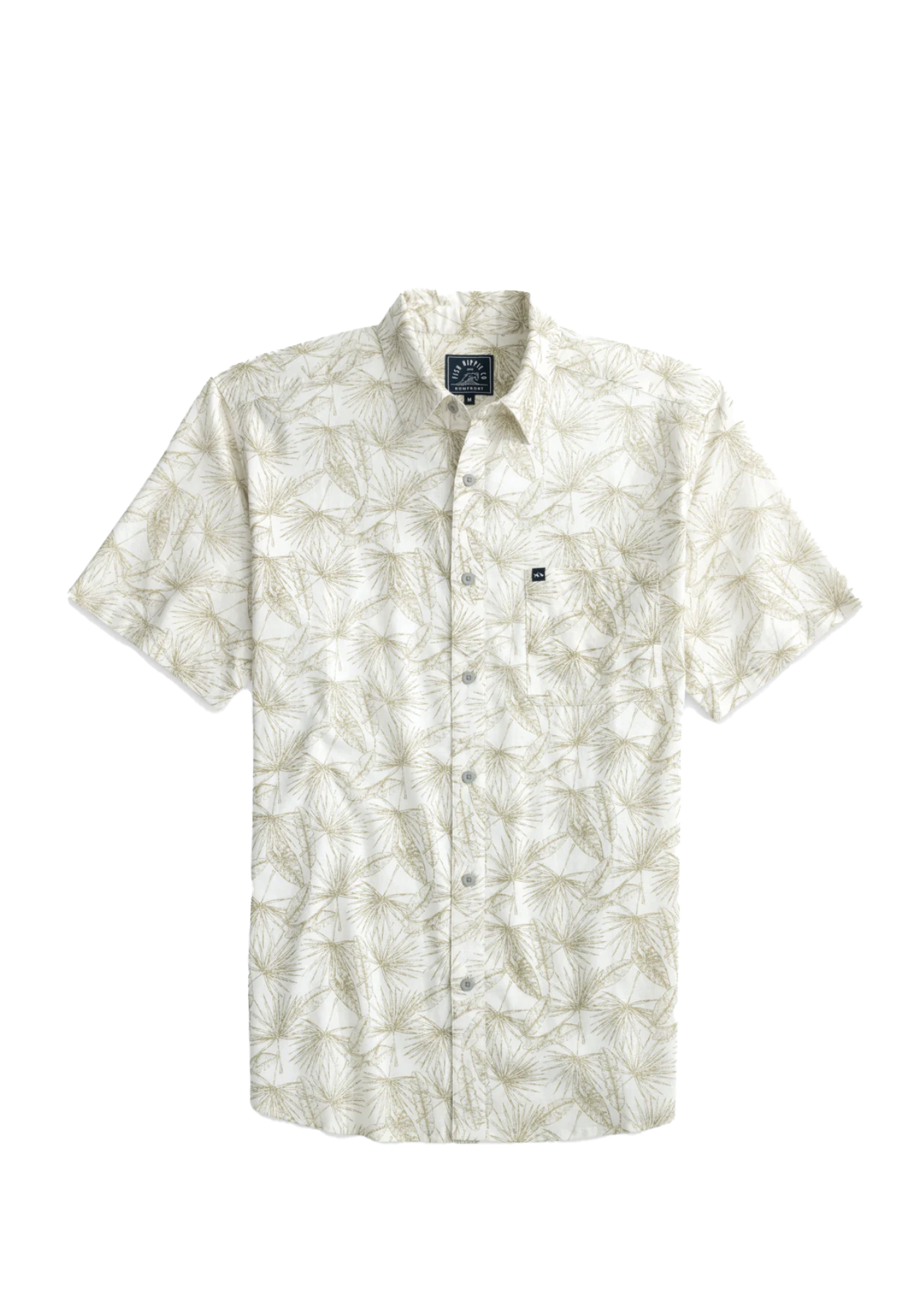 Rumfront SS Button Down Shirt Tan