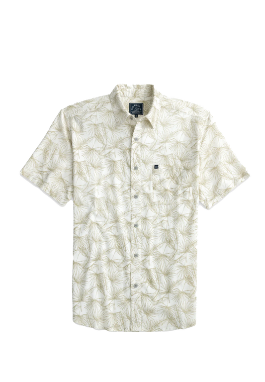 Rumfront SS Button Down Shirt Tan