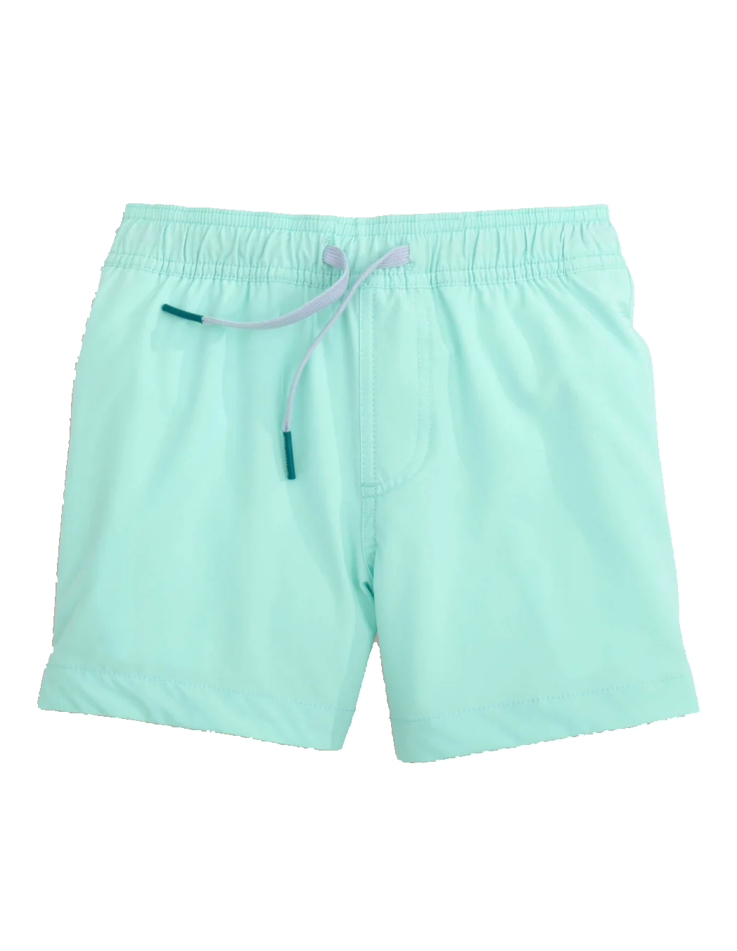 Youth Solid Swim Trunk Wake Blue