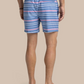 6" Breton Stripe Swim Trunk Coronet Blue - Beau Outfitters