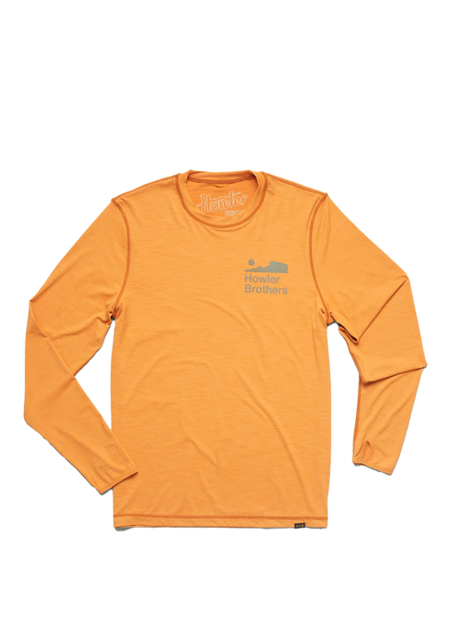 HB Tech LS T-Shirt Buckskin