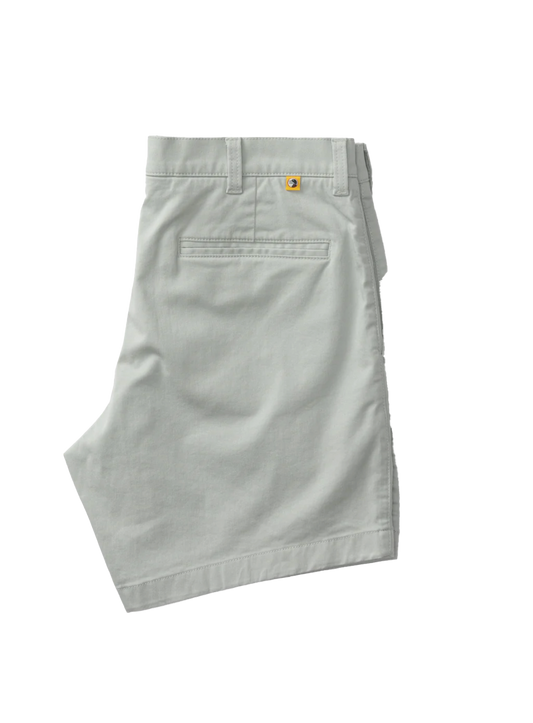 7" Gold School Chino Short Sandstone Grey - Beau Outfitters