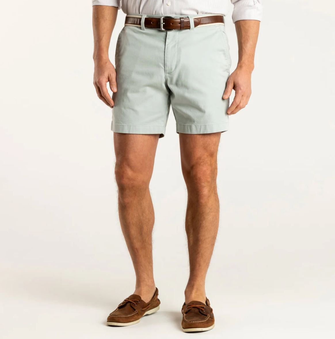 7" Gold School Chino Short Sandstone Grey - Beau Outfitters