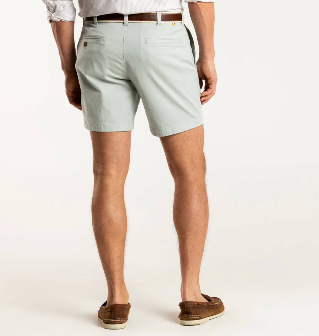 7" Gold School Chino Short Sandstone Grey - Beau Outfitters