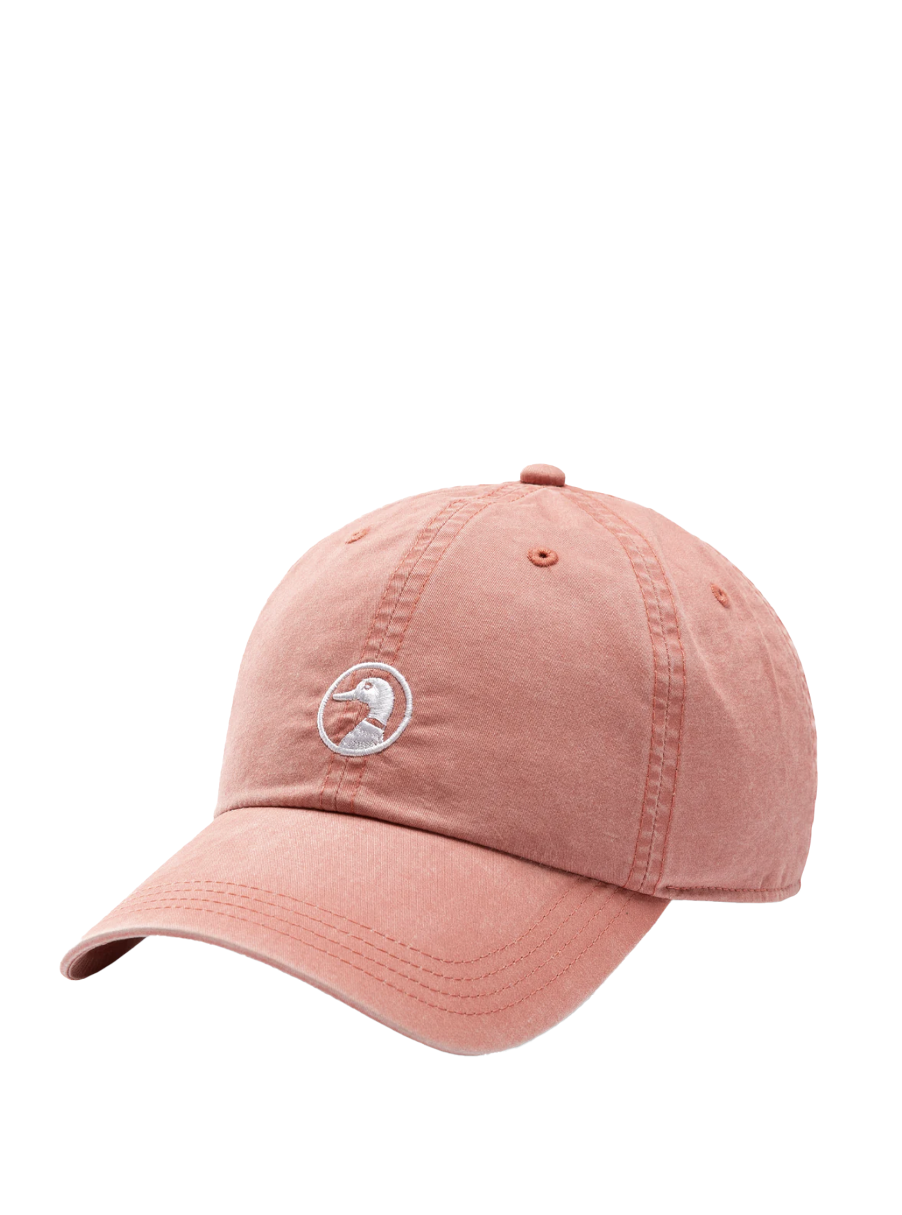 Embroidered Duck Twill Hat Sunkist Red - Beau Outfitters