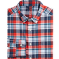 Plaid OTG Brrr Shirt Flame - Beau Outfitters