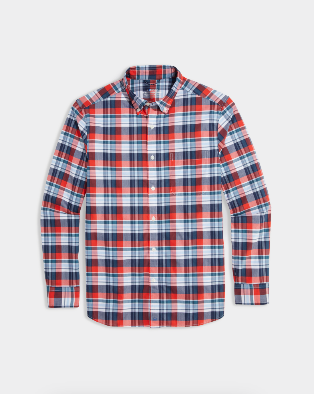 Plaid OTG Brrr Shirt Flame