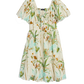 Ws Sweatheart Puff Sleeve Dress Wild Floral - Beau Outfitters