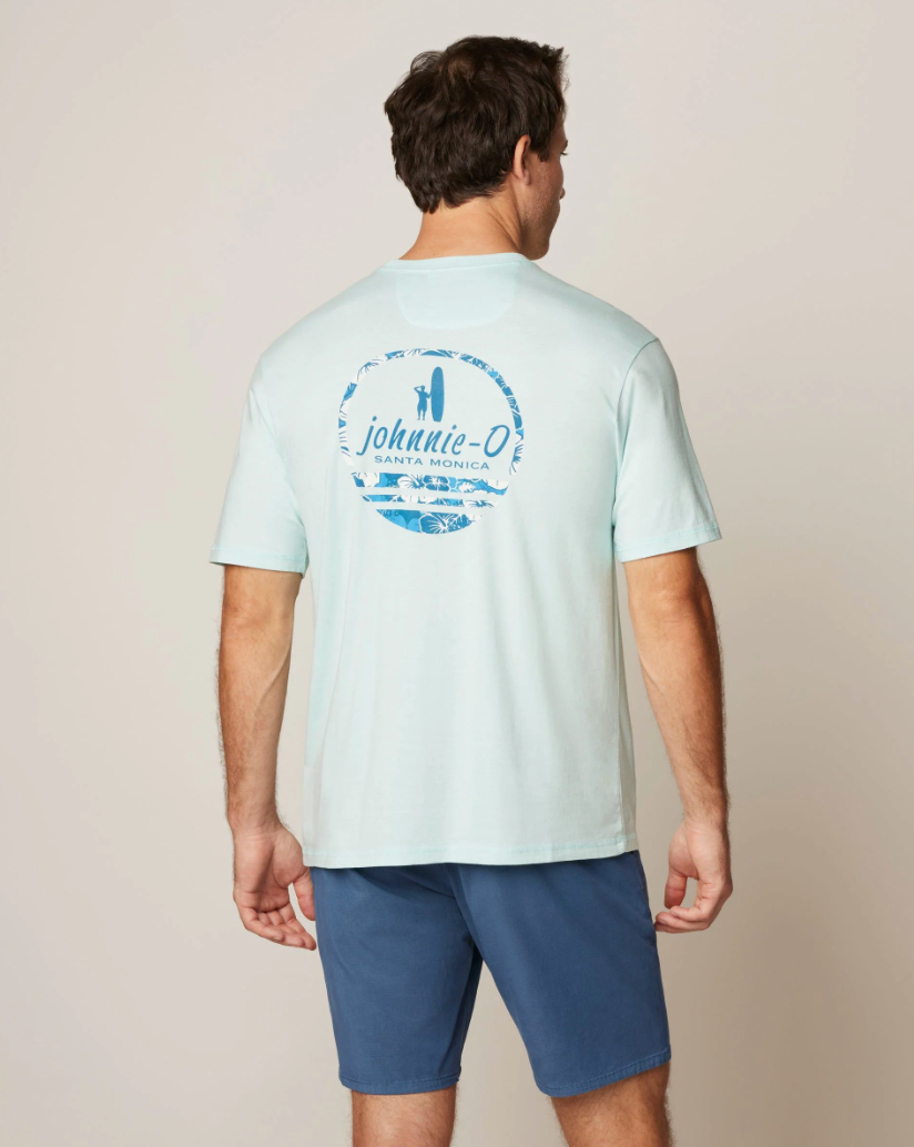 Blue Hawaiian Graphic T-Shirt Seaglass