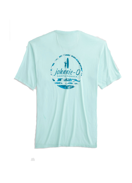 Blue Hawaiian Graphic T-Shirt Seaglass