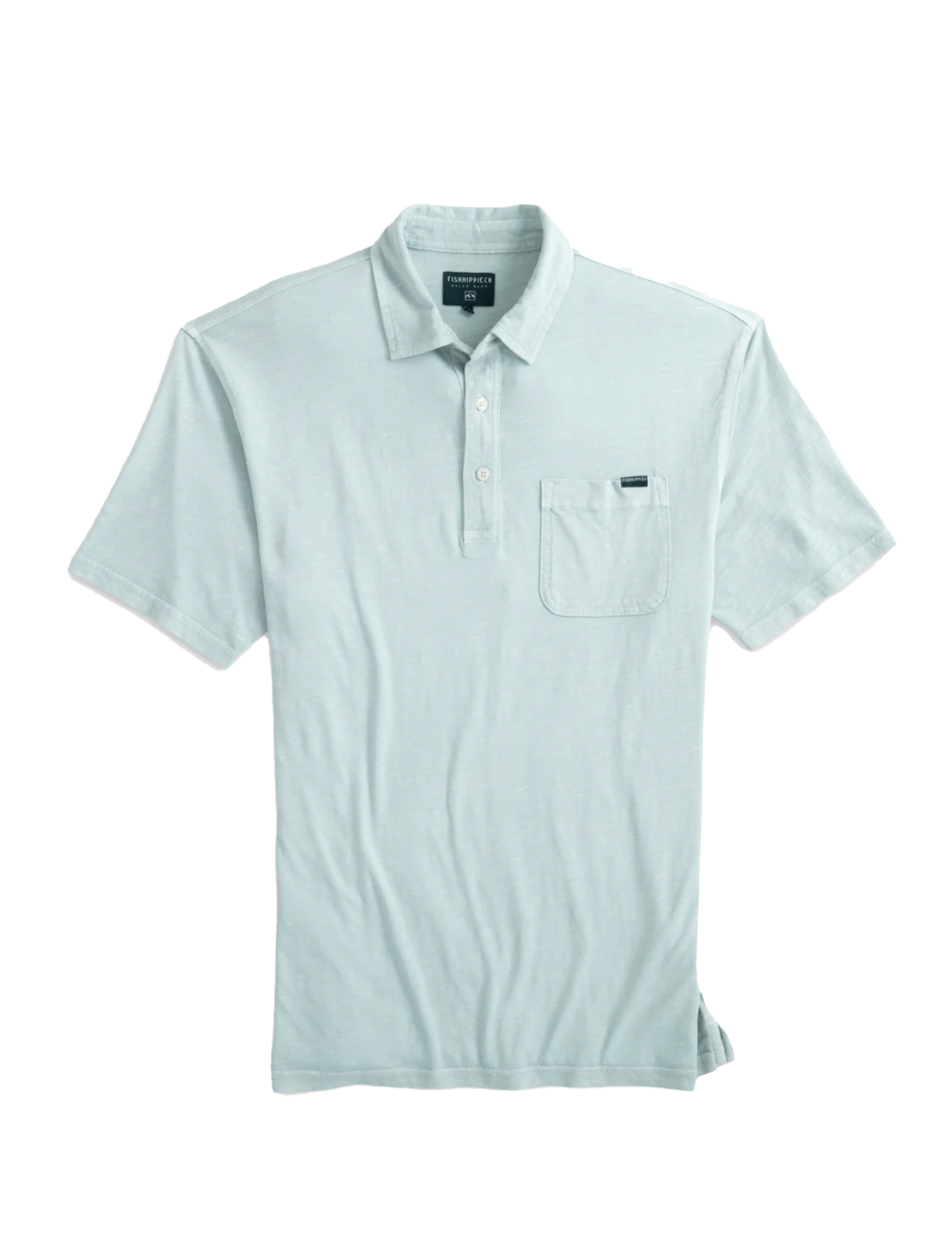 Balao Slub Polo Gray Mist - Beau Outfitters