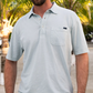 Balao Slub Polo Gray Mist - Beau Outfitters