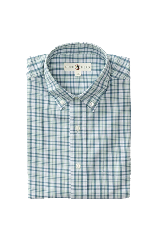 Dowling Plaid Shirt Surf Spray - Beau Outfitters