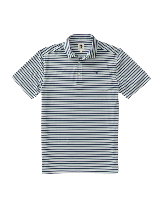 Hayes Performance Polo Crown Blue - Beau Outfitters