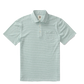 Summerford Stripe Pique Polo Seaboard Green - Beau Outfitters