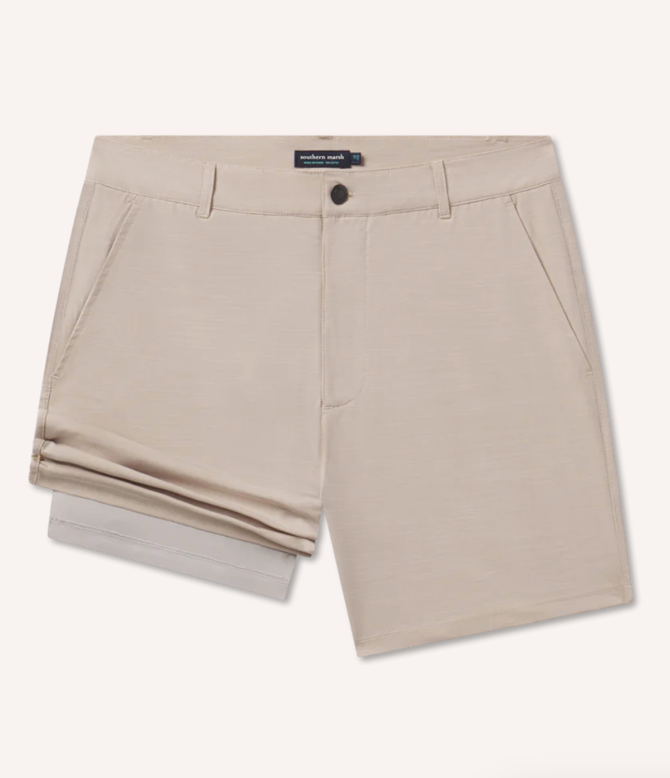 6" Fieldtec Hybrid Lined Short Burnt Taupe