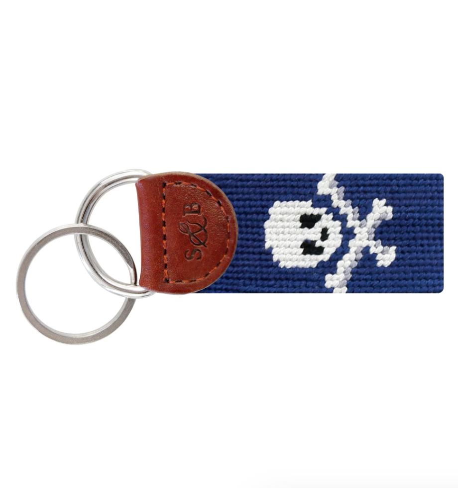 Jolly Roger (Navy) Key Fob - Beau Outfitters