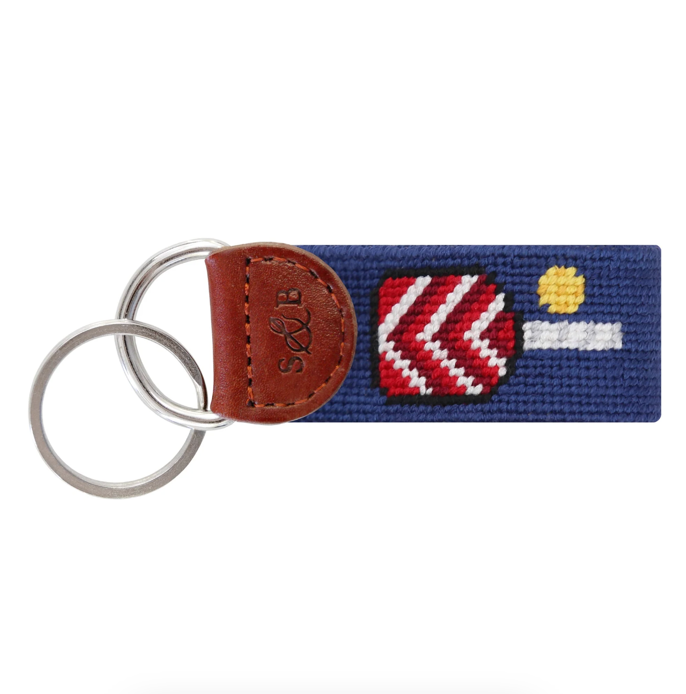 Pickleball (Navy) Key Fob - Beau Outfitters