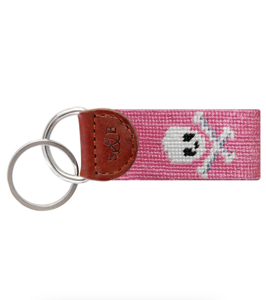 Jolly Roger (Pink) Key Fob - Beau Outfitters