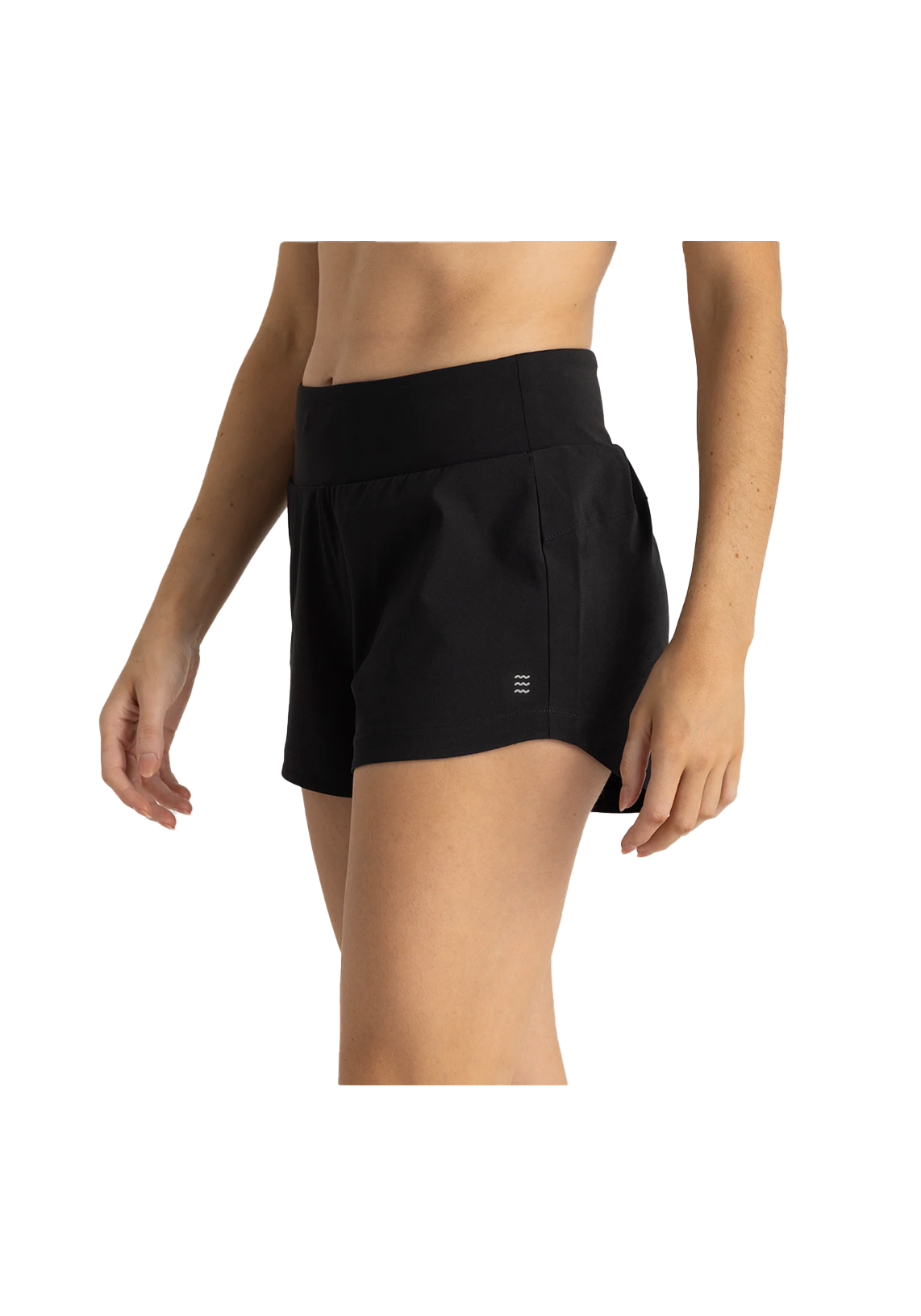 Ws 3" Lined Active Breeze Short Black - Beau Outfitters