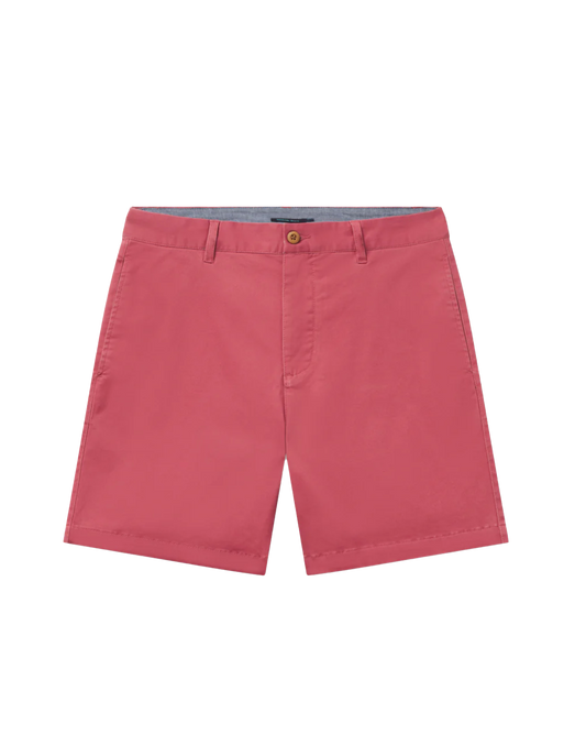 6" Regatta Stretch Short Rhubarb