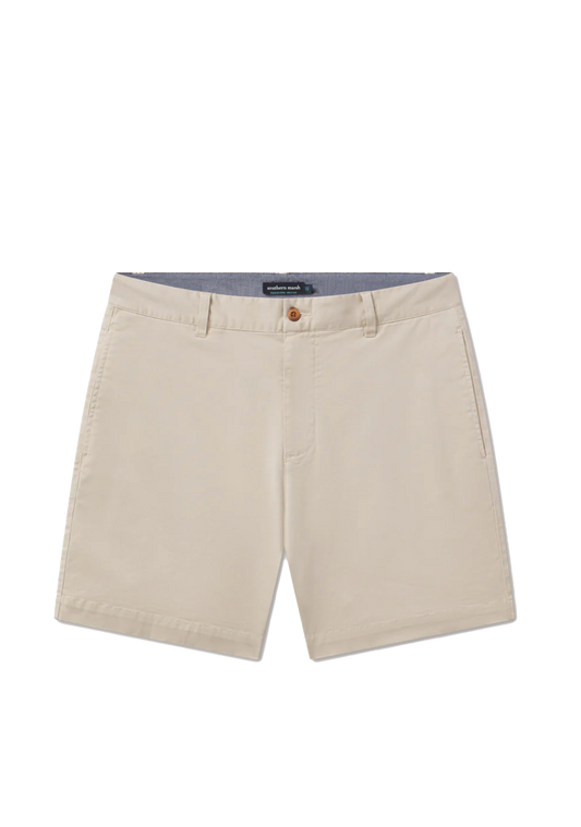 6" Regatta Stretch Short Pebble